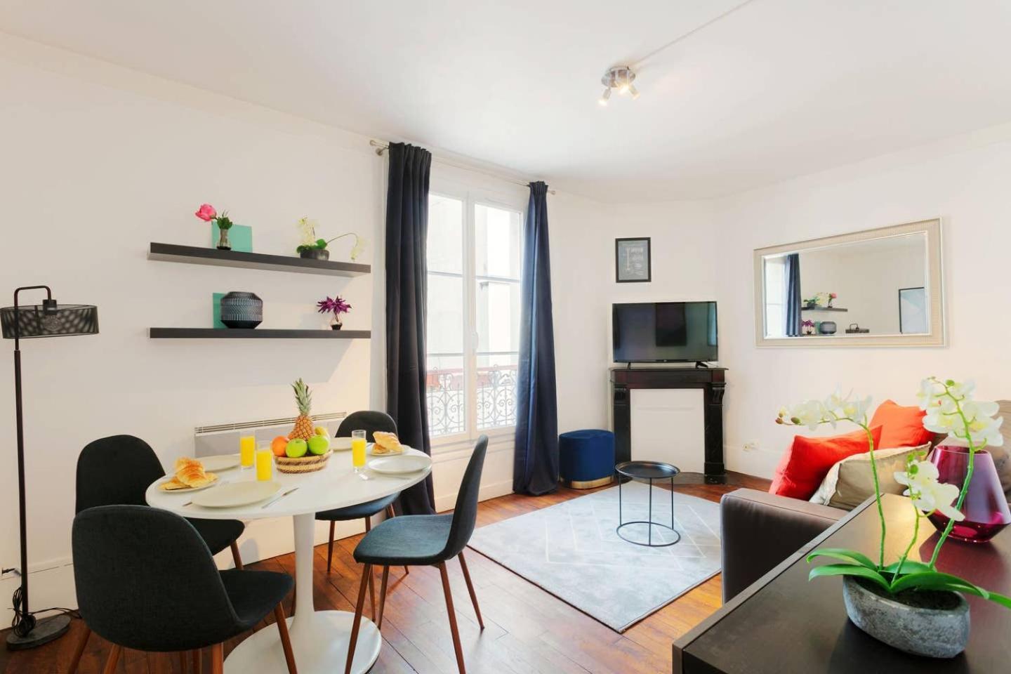 Bastille 1Br Cozy Lägenhet Paris Exteriör bild