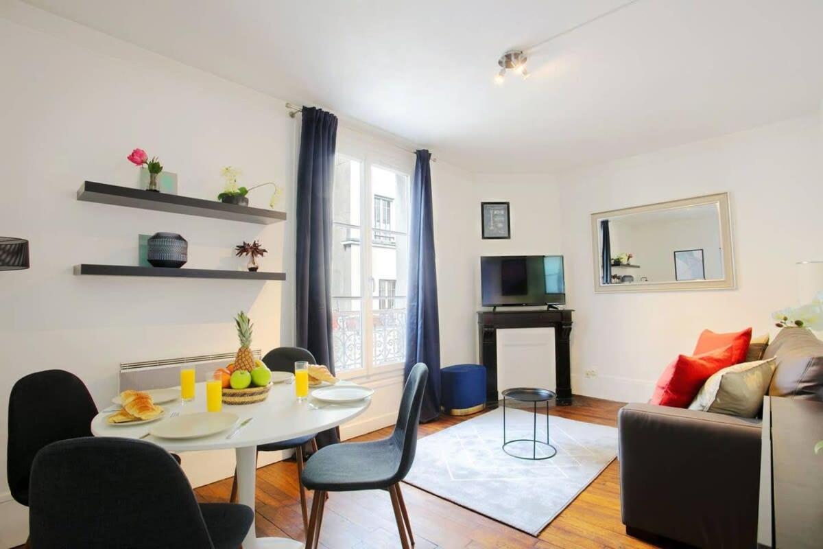 Bastille 1Br Cozy Lägenhet Paris Exteriör bild